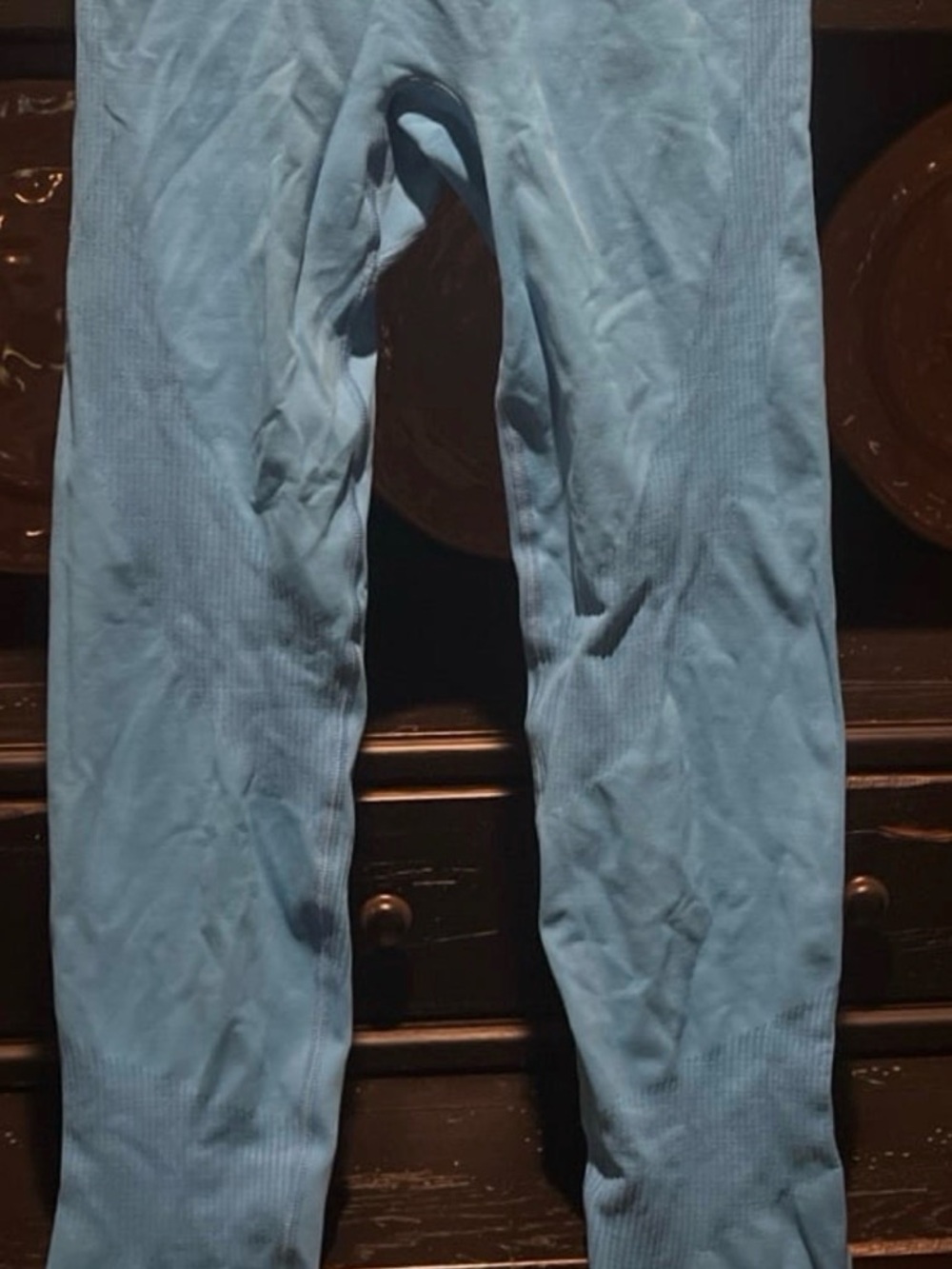 PINK Victoria's Secret Light Blue High-Waist Leggings